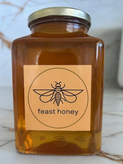 Square Glass Bulk Jar